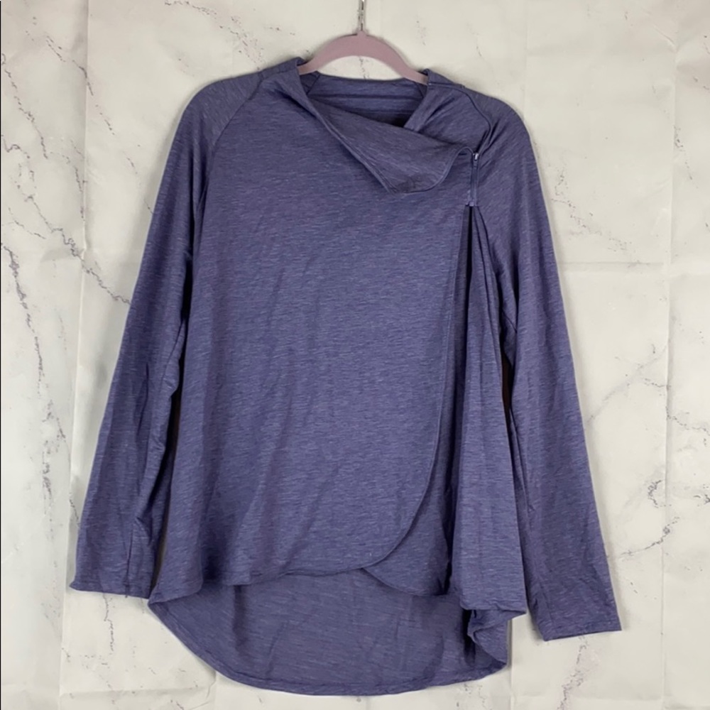 Copper Fit Purple Convertible Wrap Top XXL
